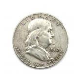 1962-D Franklin Half Dollar