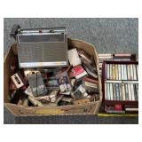 Cassette Tapes, Cassette Recorder, and Walkman-