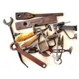 Hand Drills, Large Wrenches, Snips, Level, Shoe