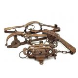 Vintage Victor Traps - No. 8 and Smaller -