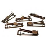 Vintage Gopher Traps 6"
