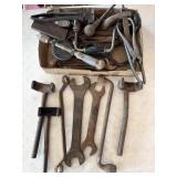 Vintage Hand Drills, Wrenches, and More Primitive