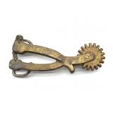 Vintage Spur Belt Buckle  4"