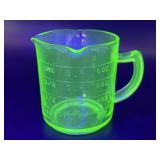 Vintage Uranium Glass Kellogg