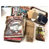 Vintage Song Books, Scrapbook, Masonic Ephemera,