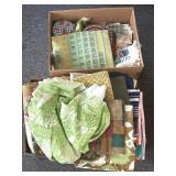 Vintage Fabric, Linens, and More