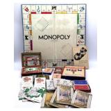 Vintage Monopoly Game, Tally Cards, Playing