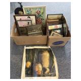 Vintage Prints, Frames, and Art