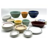 Vintage Small Crock Bowls, Ceramic Bowls, and