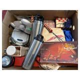 Portable CD Player, Water Bottles, Vintage