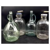 Gallon Glass Jars and Jugs 13" Tall and