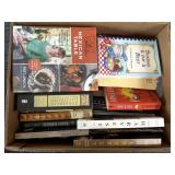 Cookbooks and More Books - box is 19.5" x 15.5"