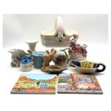 Porcelain Basket, Ceramic Juicer, Trivets,
