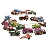 Vintage Tootsietoy Cars and Trailers - 4" and