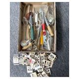 Vintage Wood Handled Kitchen Utensils,