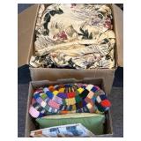 Vintage Drapery and More Linens