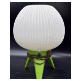 Vintage MCM Plastic Lamp 11"- did not power on