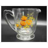 Antique Hand-Painted Four-Cup Measuring Cup 5.5"