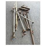 Pipe Clamps and Vintage Wood Clamps - 61? and