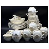 Antique Floral China Set