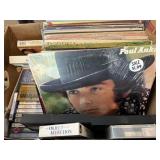 Record Albums, Cassette Tapes, and VHS Tapes