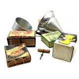Vintage Wear Ever Aluminum Pot, Cone Sieve, Cake