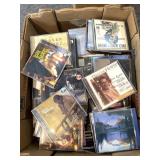 CDs- box is 19.5" x 15.5" x 9.5"