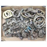 Primitive Horse Harness Buckles, Rings, and More