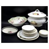 Antique Porcelain Chamber Pot and Antique and