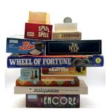 Vintage and Newer Board Games and Game Pieces-