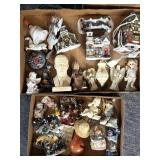 Animal Figures, Angel Figures, Christmas Scene