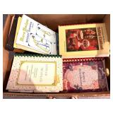 Cookbooks - box 19.5" x 15.5" x 9.5"