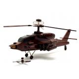 Wood Helicopter 20' x 11' x 9' - front
