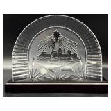Waterford Crystal Nativity Crèche with Wooden