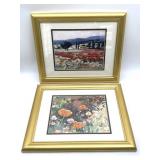 (2) Kandy Tate Prints, Signed and Framed -