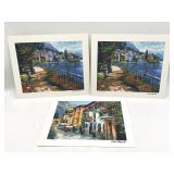 (3) Behrens Prints, Signed and Numbered 12' x 10'
