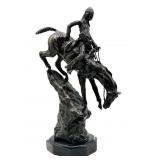 Frederic Remington 'The Mountain Man' Bronze
