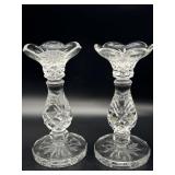 Vintage Crystal Noritake Hampton Hall Candlestick