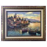 'Early Morning' by Anatoly Metal Serigraph with