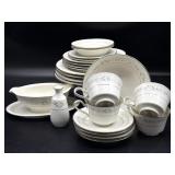 Vintage Noritake Ivory China Heather Pattern