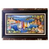 'Italy Panorama' by Duaiv Giclee on Canvas,