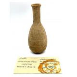 Ancient Terracotta Bottle from Land of Israel -