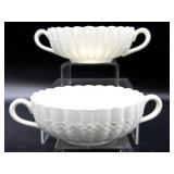 (2) Vintage Copeland Spode England Chelsea Wicker