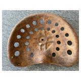 Vintage Metal Tractor Seat 17' x 15' - small