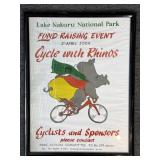 2004 Lake Nakuru National Park Poster in Frame