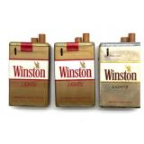 (3) Vintage Winston Lighters