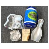 Wilton Bowling Pin and Garfield Cake Pans and