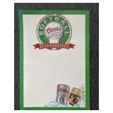 (2) 1996-97 Coors Light Softball Cardstock Signs
