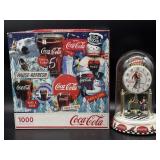 Coca-Cola Diner Anniversary Clock 9.5' and