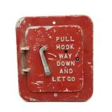 Vintage Fire Alarm Panel 8' x 9'